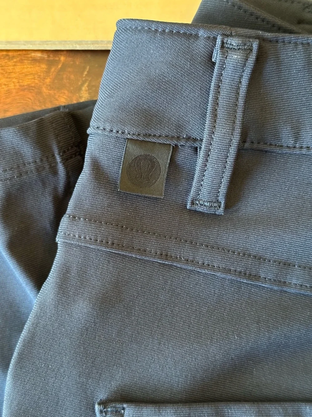 Lululemon ABC Pants Navy Blue Slim Stretch Size 32
